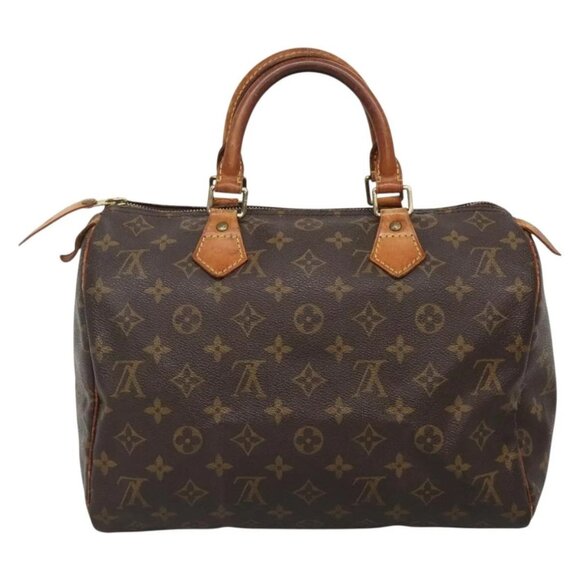 LOUIS VUITTON Monogram Speedy 30 Hand Bag - Picture 2 of 16